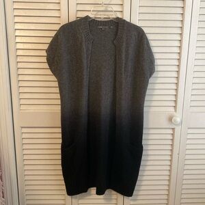 Vince open front sweater
